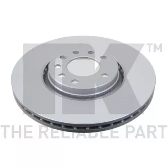 Jeu de 2 disques de frein avant NK 313654