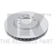 Jeu de 2 disques de frein avant NK 313660 - Visuel 1