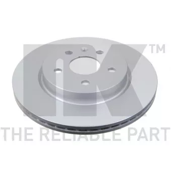 Jeu de 2 disques de frein arrière NK 313670