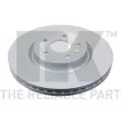 Jeu de 2 disques de frein avant NK 313671 - Visuel 1