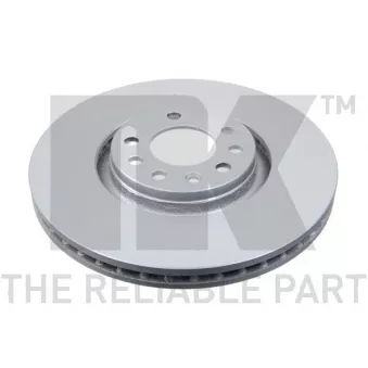 Jeu de 2 disques de frein avant NK 313673