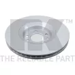 Jeu de 2 disques de frein avant NK 313673 - Visuel 2