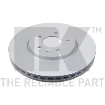 Jeu de 2 disques de frein avant NK 313675