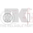Jeu de 2 disques de frein arrière NK 313681 - Visuel 3