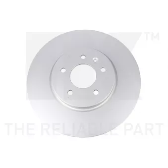 Jeu de 2 disques de frein avant NK 313686