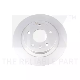 Jeu de 2 disques de frein arrière NK 313687
