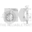Jeu de 2 disques de frein avant NK 313719 - Visuel 3