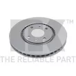 Jeu de 2 disques de frein avant NK 313720 - Visuel 1