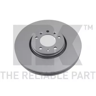 Jeu de 2 disques de frein avant NK 313734