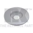 Jeu de 2 disques de frein arrière NK 313736 - Visuel 2