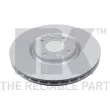 Jeu de 2 disques de frein avant NK 313737 - Visuel 1