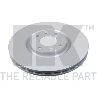 Jeu de 2 disques de frein avant NK 313737