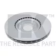 Jeu de 2 disques de frein avant NK 313737 - Visuel 2