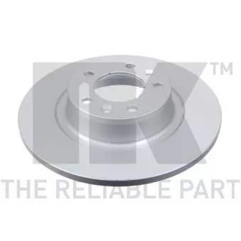 Jeu de 2 disques de frein arrière NK 313740