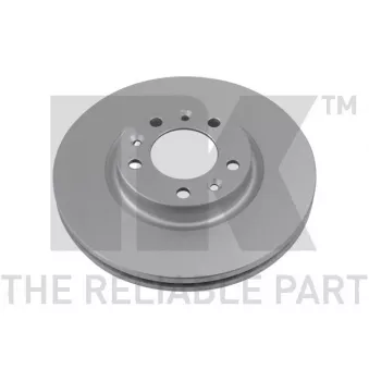 Jeu de 2 disques de frein avant NK 313741