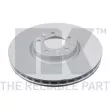Jeu de 2 disques de frein avant NK 313742 - Visuel 1