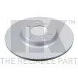 Jeu de 2 disques de frein arrière NK 313743 - Visuel 1