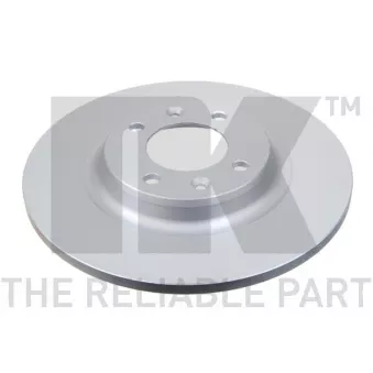 Jeu de 2 disques de frein arrière NK 313743