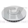 Jeu de 2 disques de frein avant NK 313745 - Visuel 1