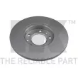 Jeu de 2 disques de frein arrière NK 313749 - Visuel 2