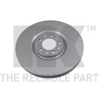 Jeu de 2 disques de frein avant NK 313751