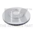 Jeu de 2 disques de frein avant NK 313910 - Visuel 1