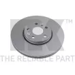 Jeu de 2 disques de frein avant NK 3139101 - Visuel 1