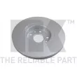 Jeu de 2 disques de frein avant NK 3139101 - Visuel 2