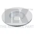 Jeu de 2 disques de frein avant NK 313939 - Visuel 2