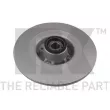 Jeu de 2 disques de frein arrière NK 313965 - Visuel 2