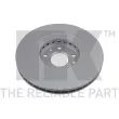 Jeu de 2 disques de frein avant NK 313969 - Visuel 2