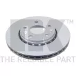 Jeu de 2 disques de frein avant NK 313970 - Visuel 1
