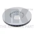 Jeu de 2 disques de frein avant NK 313970 - Visuel 2