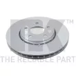Jeu de 2 disques de frein avant NK 313971 - Visuel 1