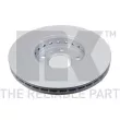 Jeu de 2 disques de frein avant NK 313971 - Visuel 2