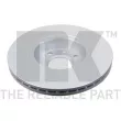 Jeu de 2 disques de frein avant NK 313992 - Visuel 2