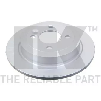 Jeu de 2 disques de frein arrière NK 314017