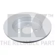 Jeu de 2 disques de frein arrière NK 314017 - Visuel 2