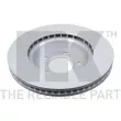 Jeu de 2 disques de frein avant NK 314026 - Visuel 2