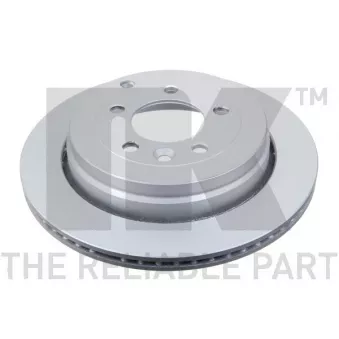 Jeu de 2 disques de frein arrière NK 314028