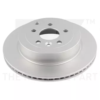 Jeu de 2 disques de frein arrière NK 314033