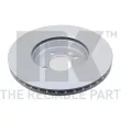 Jeu de 2 disques de frein avant NK 314034 - Visuel 2
