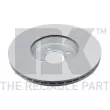 Jeu de 2 disques de frein avant NK 314035 - Visuel 2