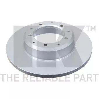 Jeu de 2 disques de frein arrière NK 314039