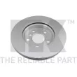 Jeu de 2 disques de frein avant NK 314048 - Visuel 2