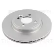 Jeu de 2 disques de frein avant NK 314050 - Visuel 1