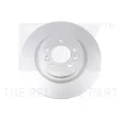 Jeu de 2 disques de frein avant NK 314051 - Visuel 1