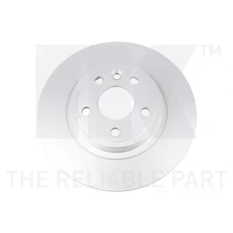 Jeu de 2 disques de frein arrière NK 314054