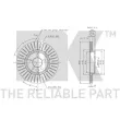 Jeu de 2 disques de frein avant NK 314055 - Visuel 3