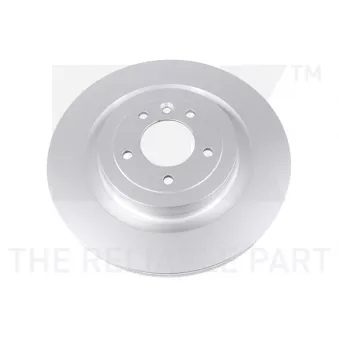 Jeu de 2 disques de frein arrière NK 314056